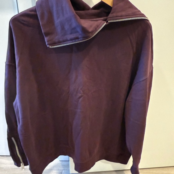 All Saints Dark Brown Turtleneck Sweater - Picture 4 of 14